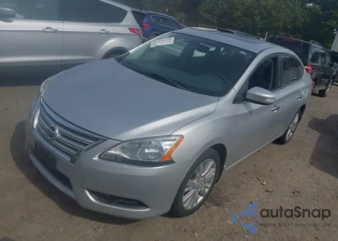 2014 Nissan Sentra Sl из США, поврежденный, VIN 3N1AB7AP6EY309653